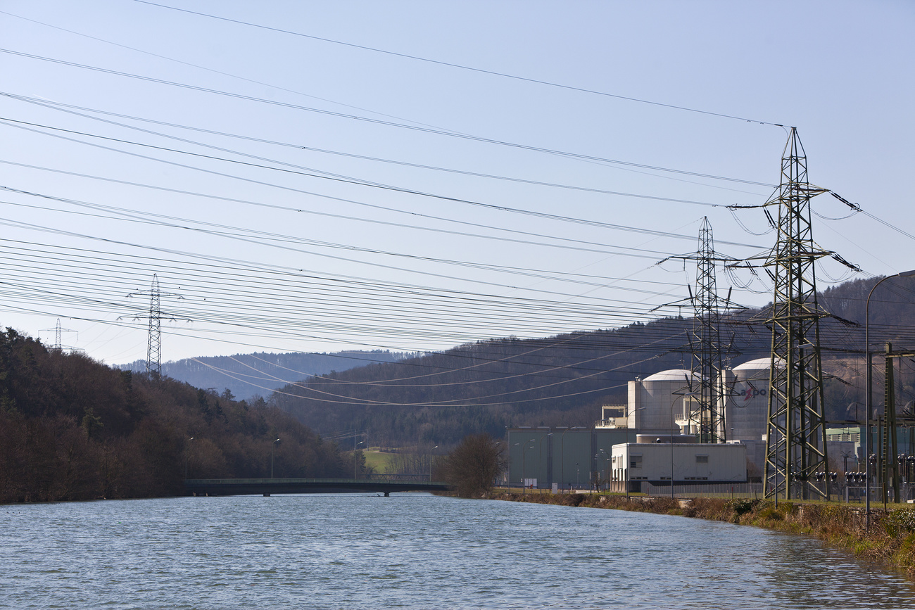 Nuclear reactor Beznau in Switzerland
