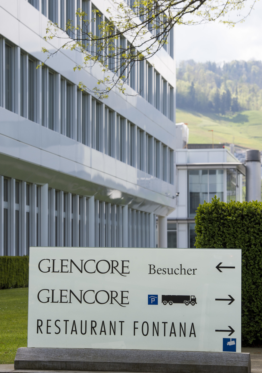 Glencore sign