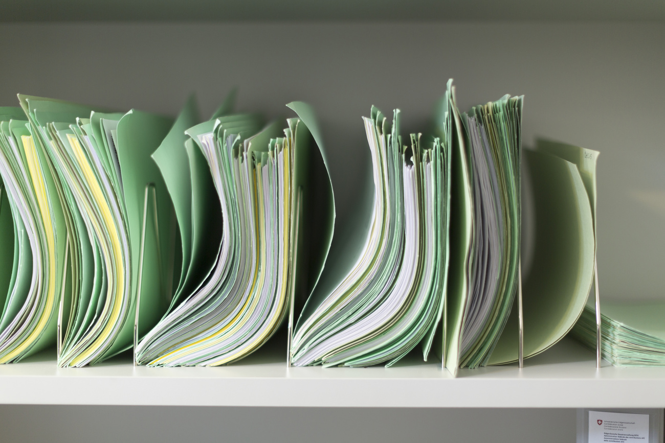 folders with papers