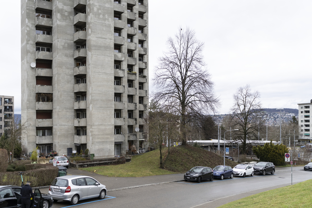 Das Triemli Hochhaus in Zürich