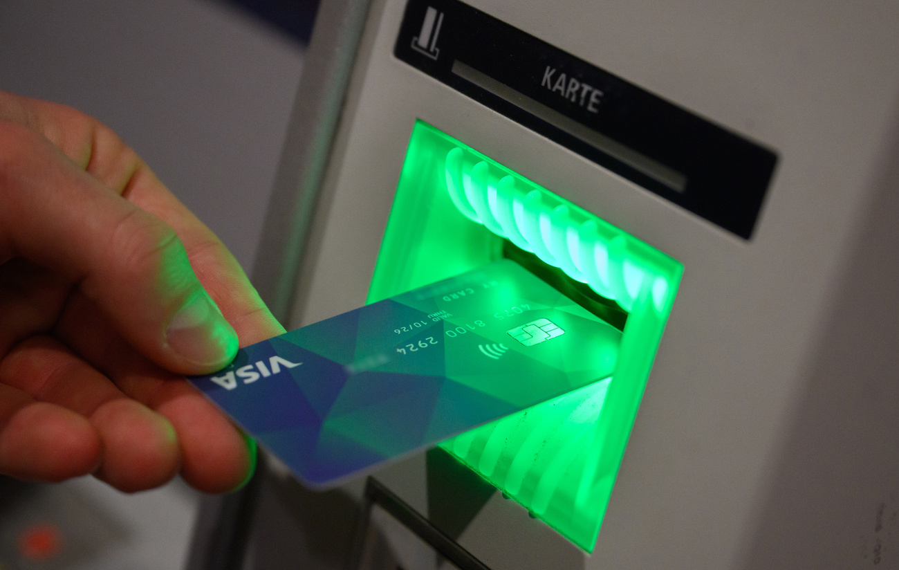 karte in bancomat