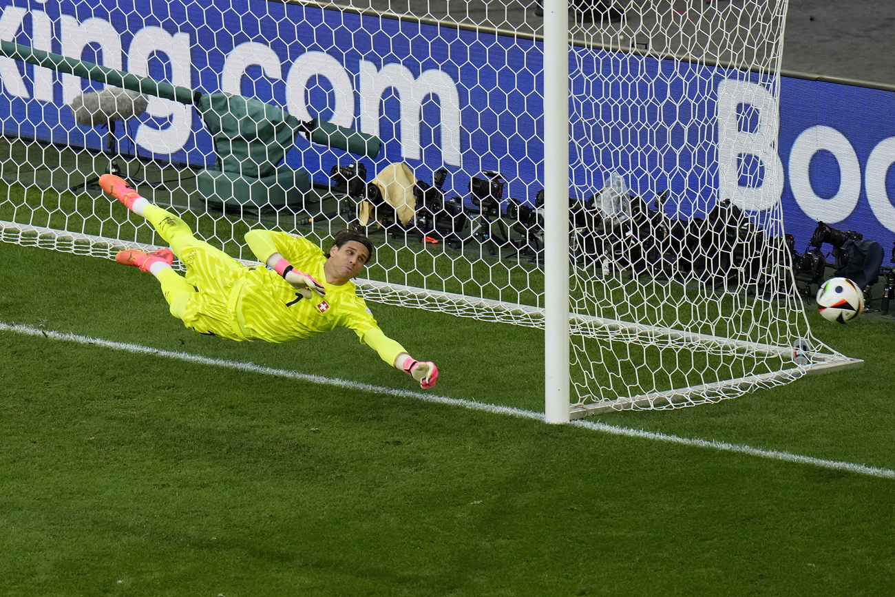 Swiss national football team goalkeeper Yann Sommer