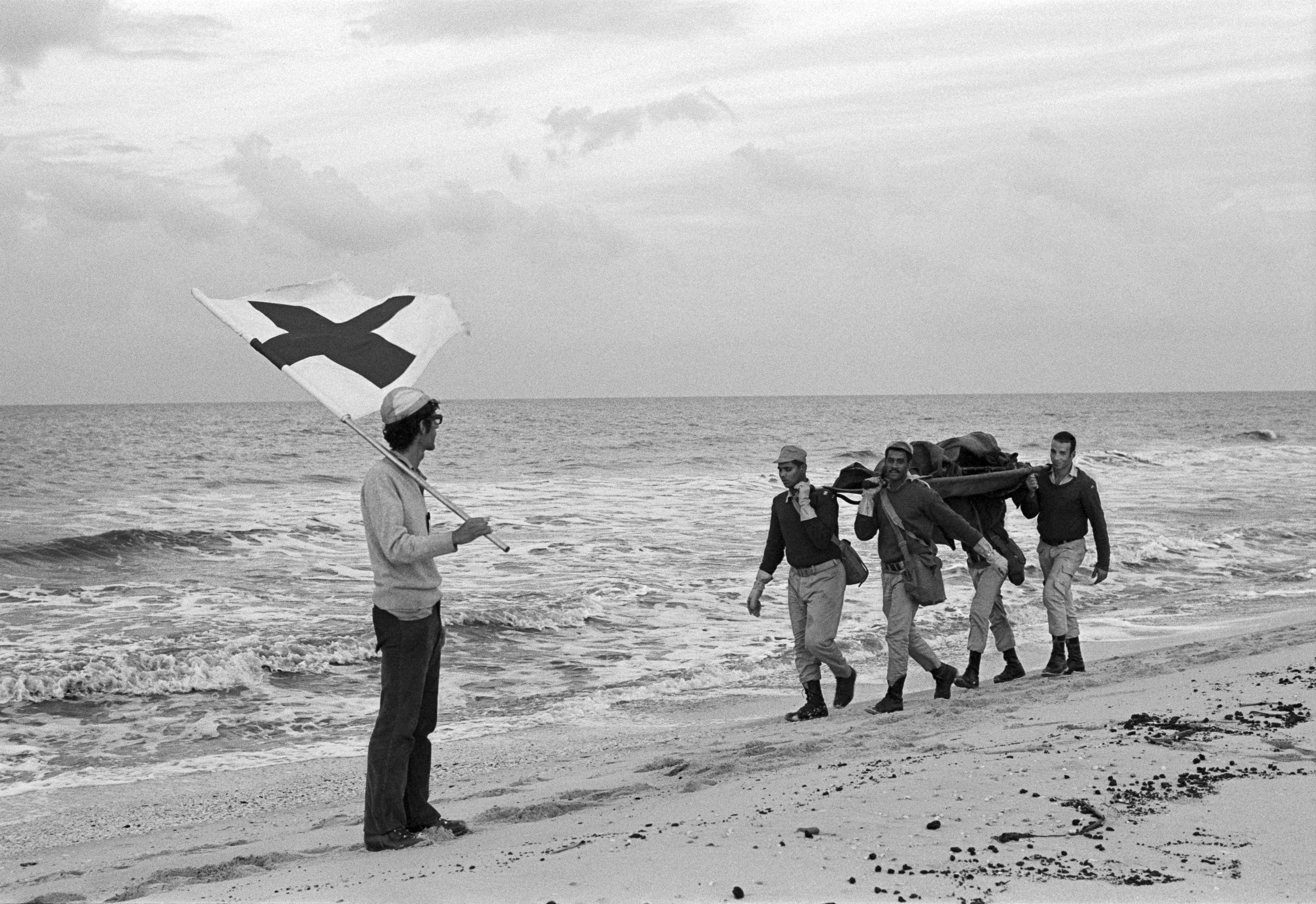 Der israelisch-arabische Konflikt von 1973.