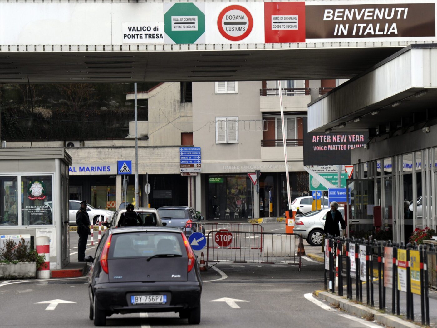 auto in dogana