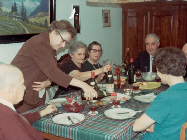 old picutre of a party