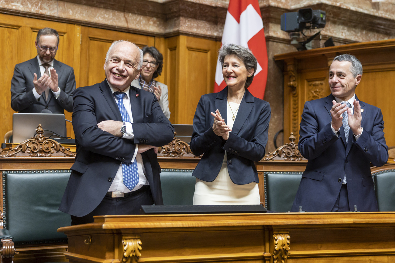 Ueli Maurer, Simonetta Sommaruga, Ignazio Cassis