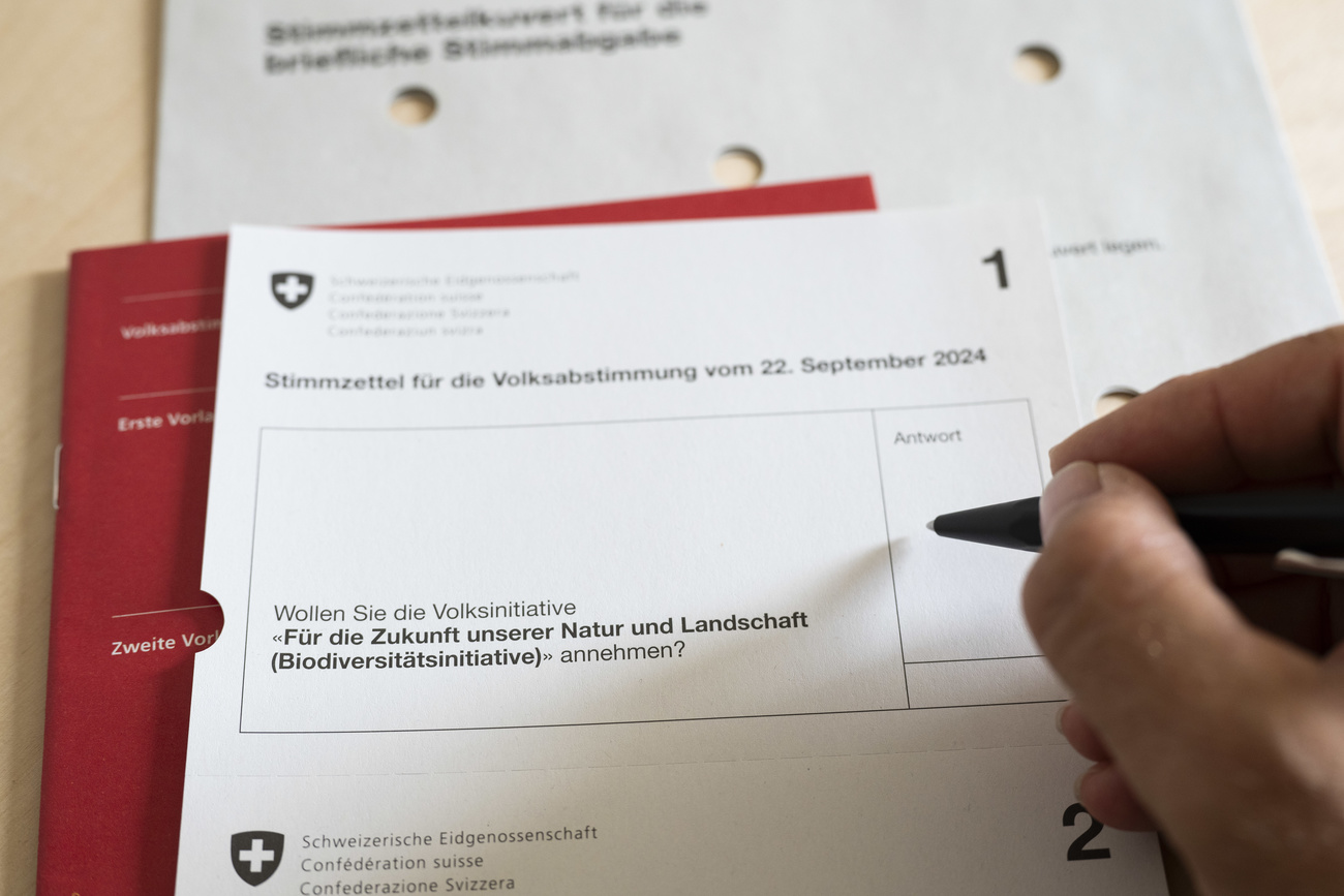 Die Initiative für Biodiversität fand mehr Unterstützung unter den Auslandschweizern.