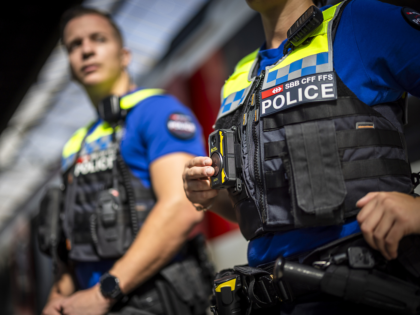SBB transport police officers are now on patrol with bodycams