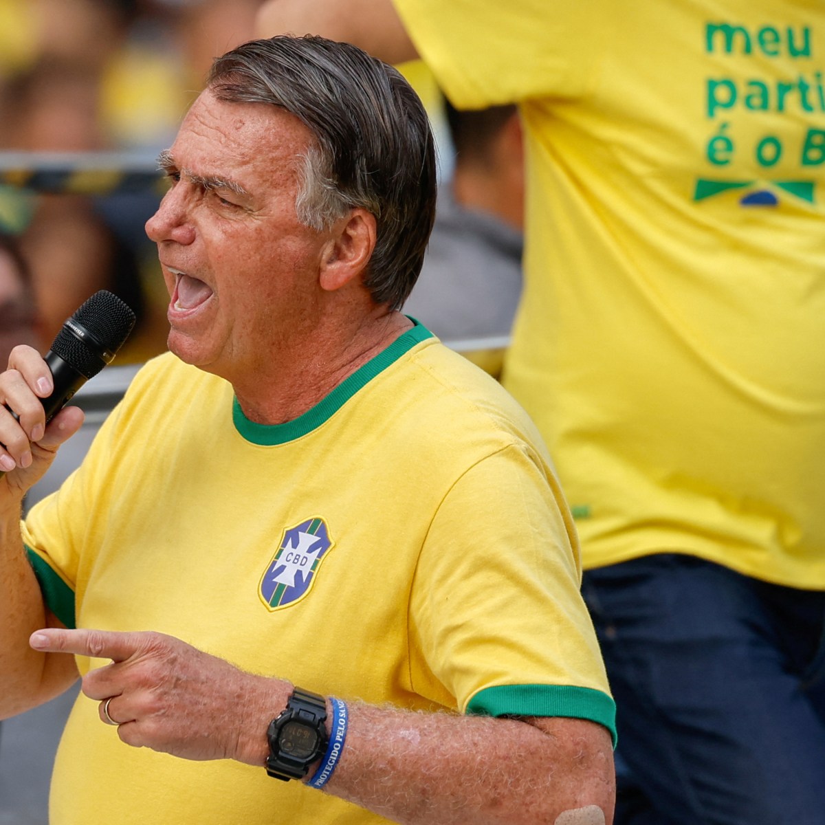 Em ato na Paulista, Bolsonaro pede que Senado coloque freio em Alexandre de Moraes - SWI swissinfo.ch