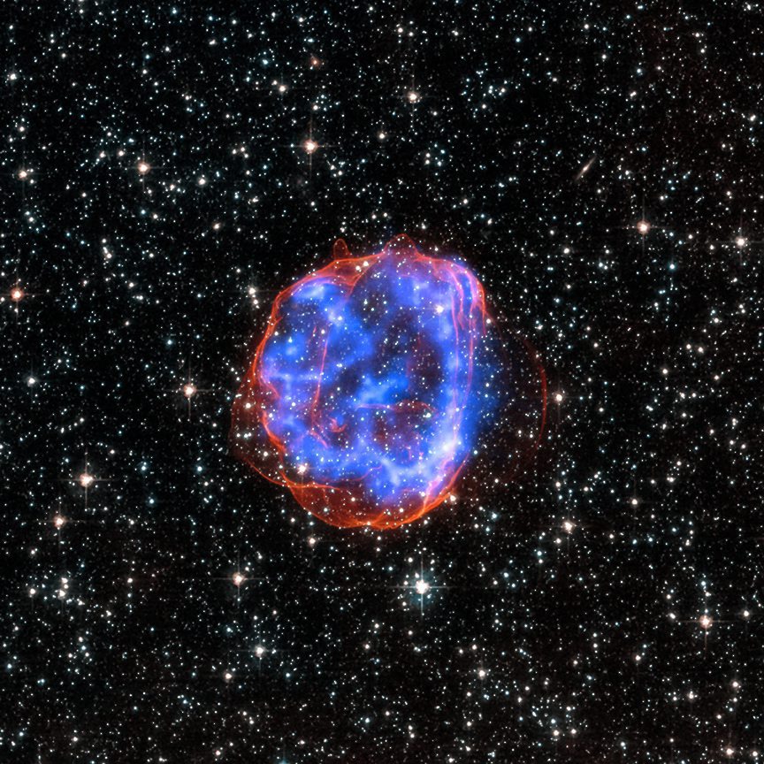 Eine kosmische Explosion