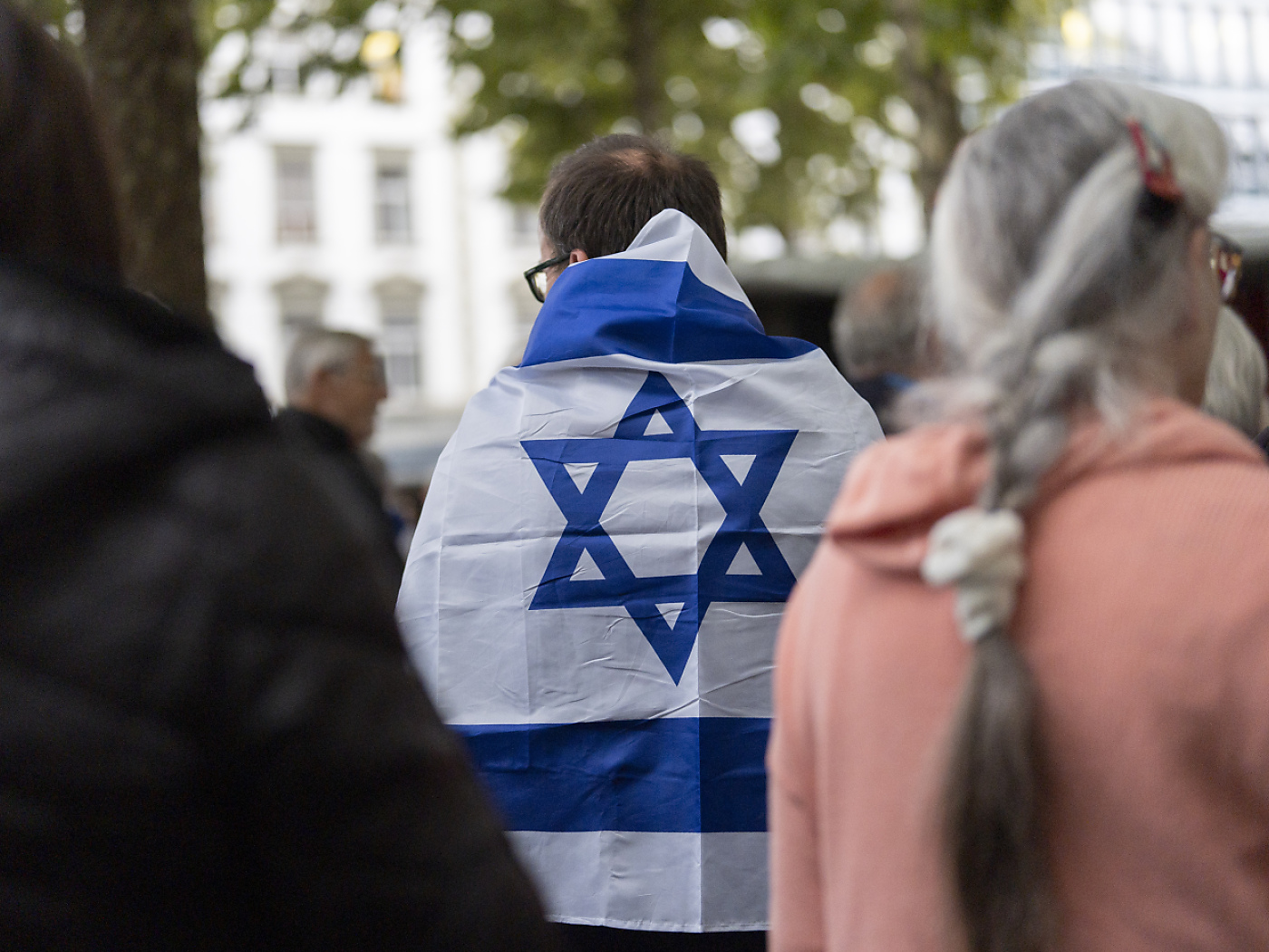 Tribute in Zurich to the victims of the Hamas attack in Israel