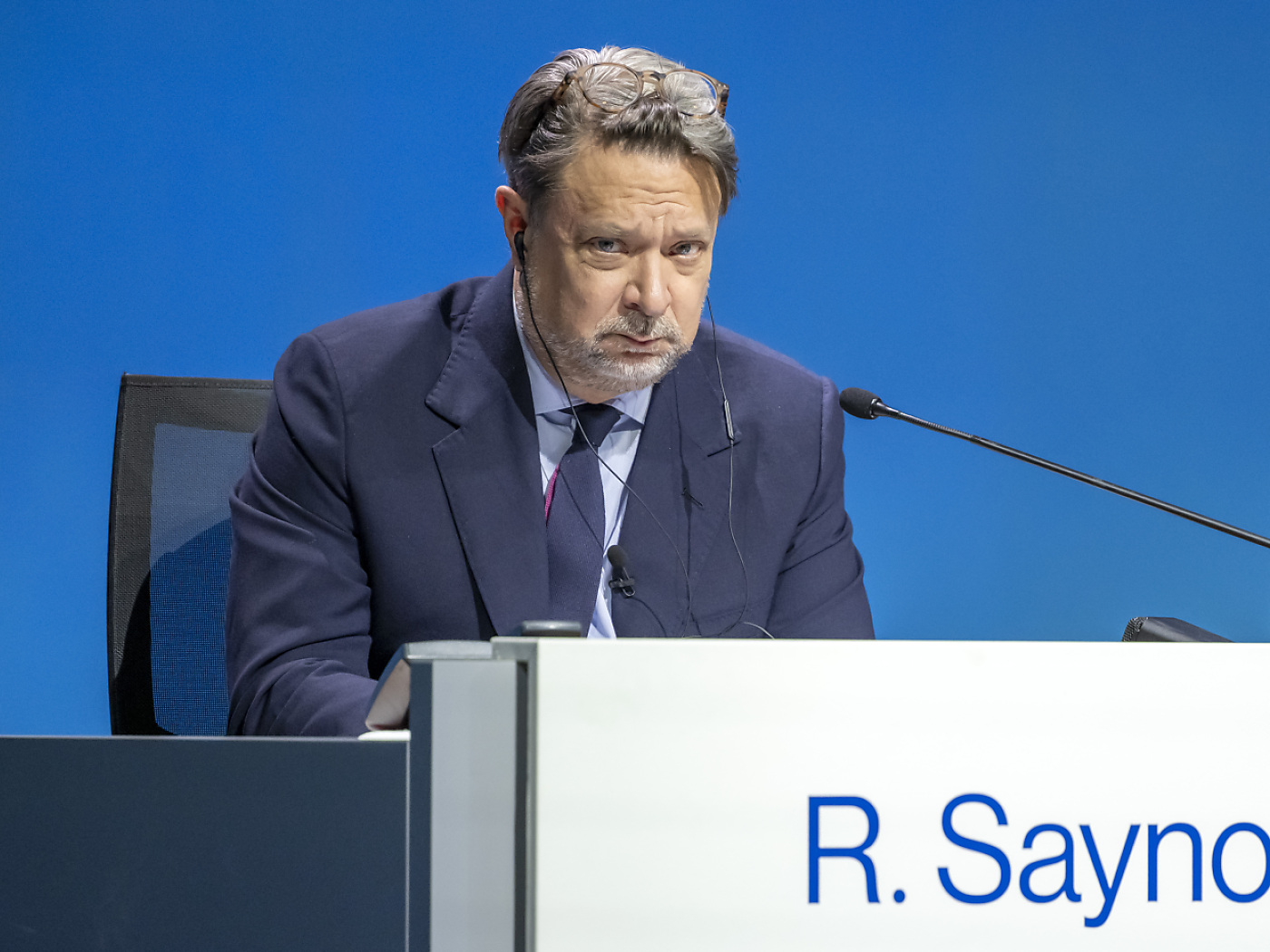 Il CEO di Sandoz Richard Saynor.