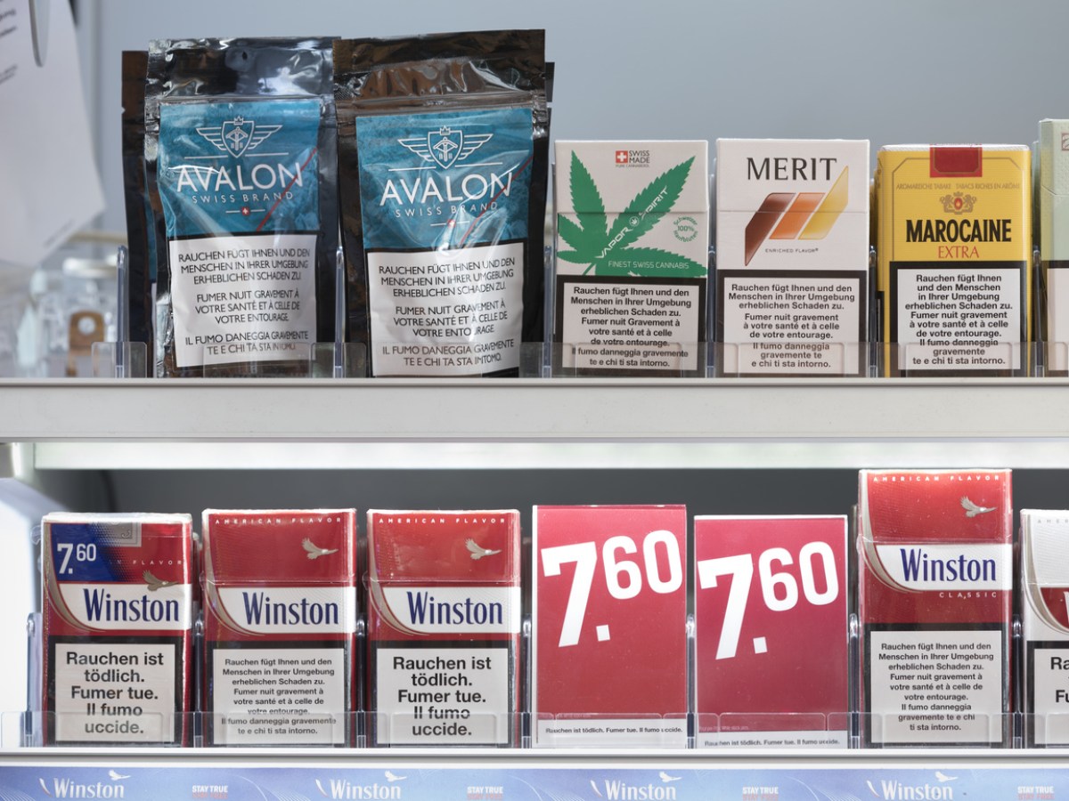 swiss luxury tobacco goods brand name New Swiss tobacco law protects children nationwide