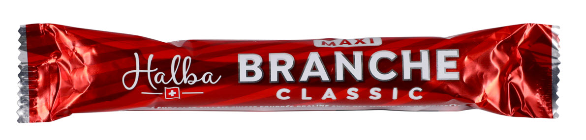 Gleichauf auf dem letzten Platz: mit 3.8 Punkten, Halba Branche Classic für Fr. 2.15 Preis pro 100g