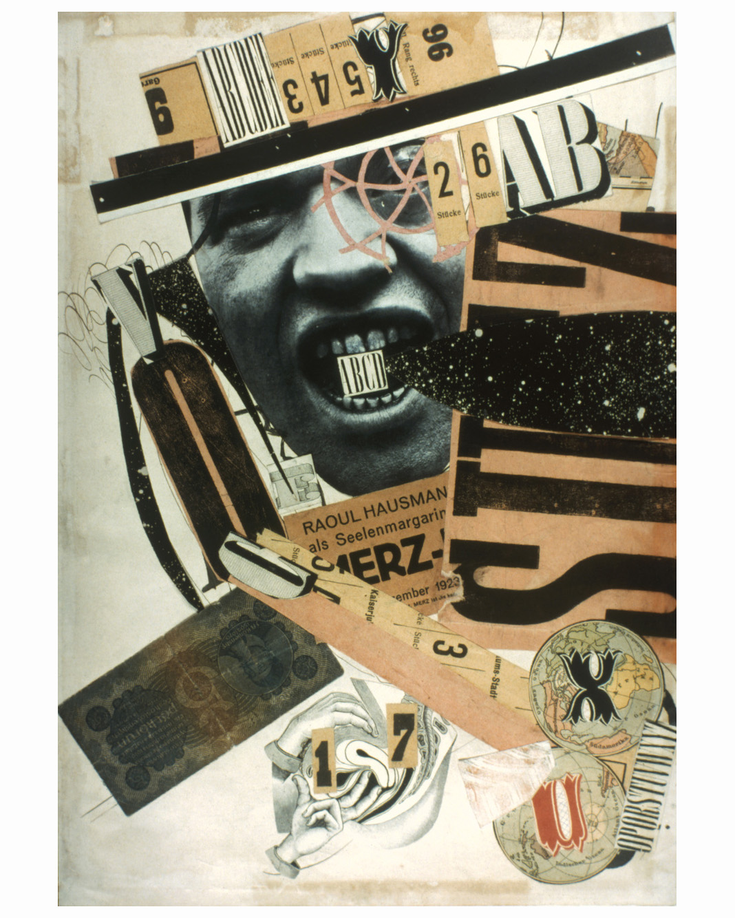 “ABCD” (Raoul Hausmann,1923