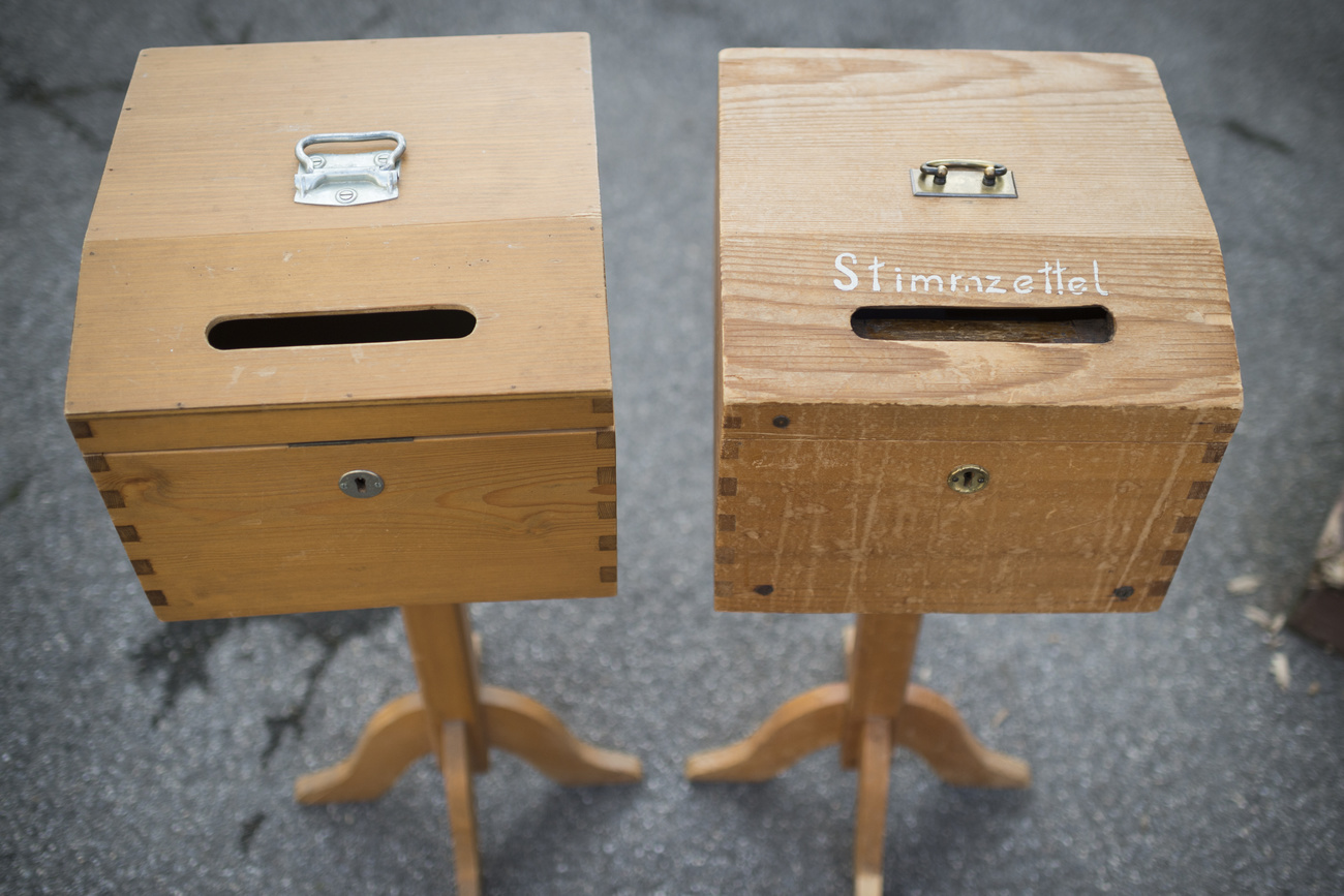 Ballot boxes