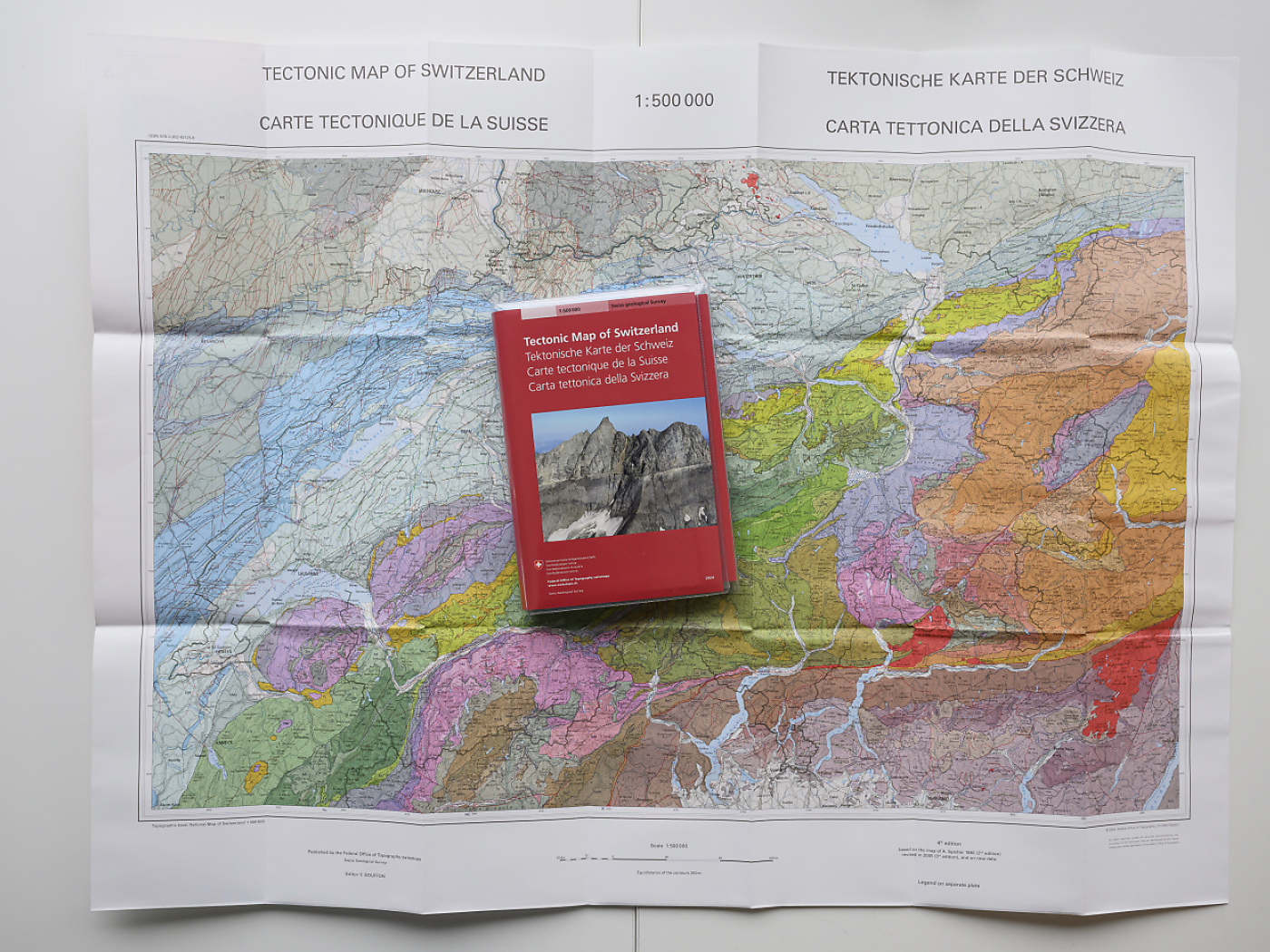 Switzerland gets a new tectonic map