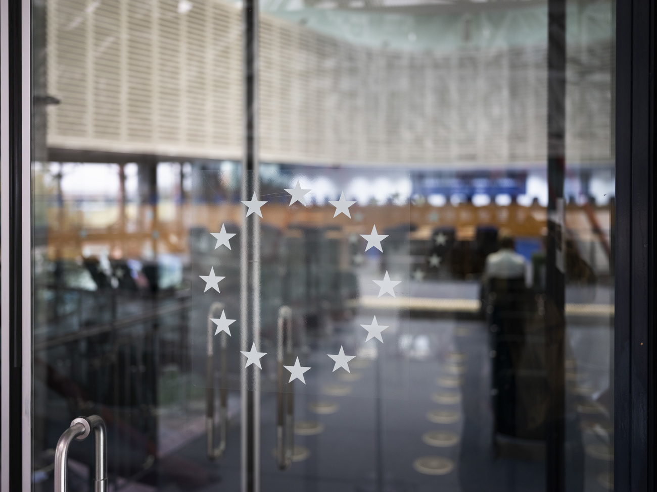 view into the European Court of Human Rights in Strasbourg