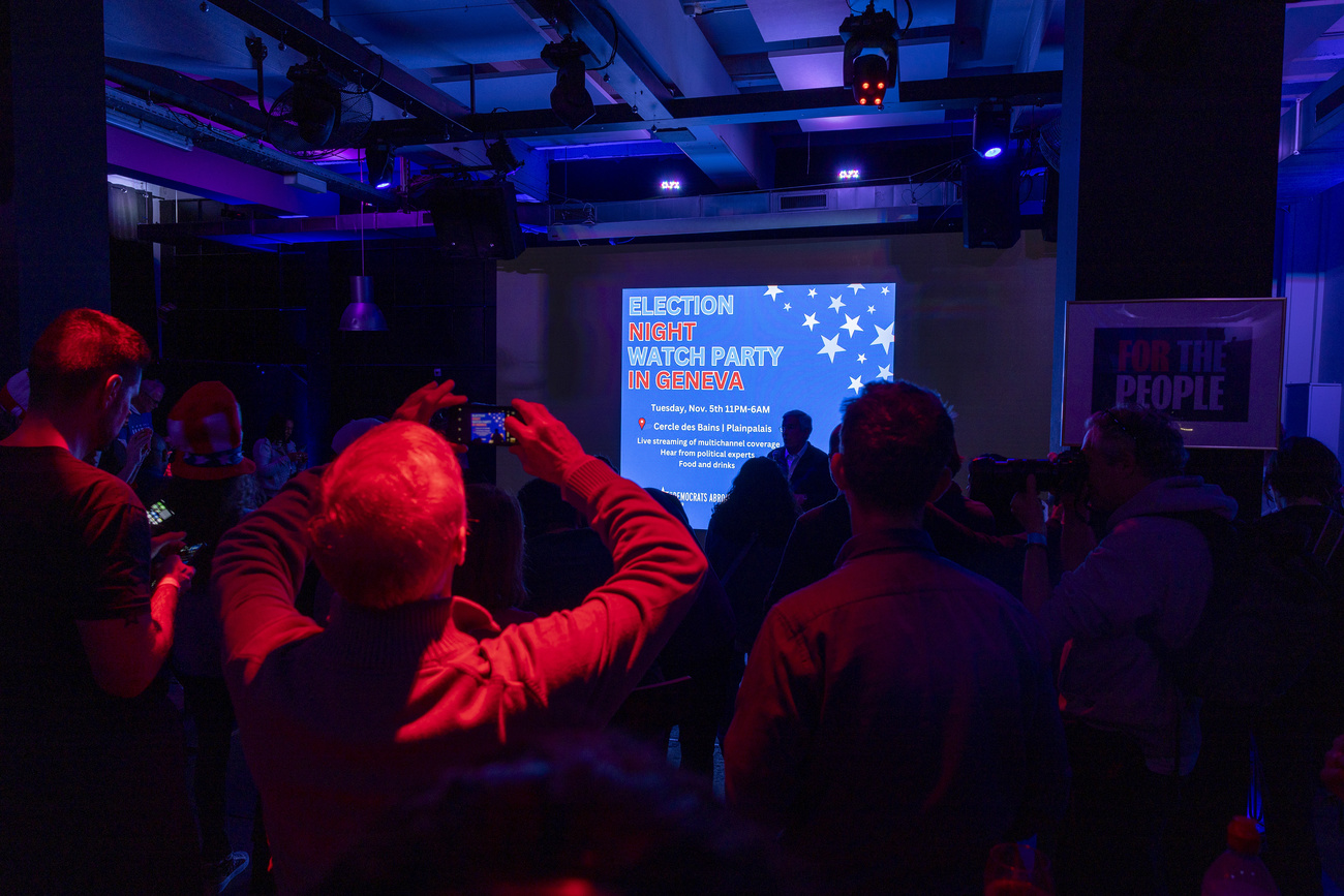 The election was followed closely by US voters in Switzerland