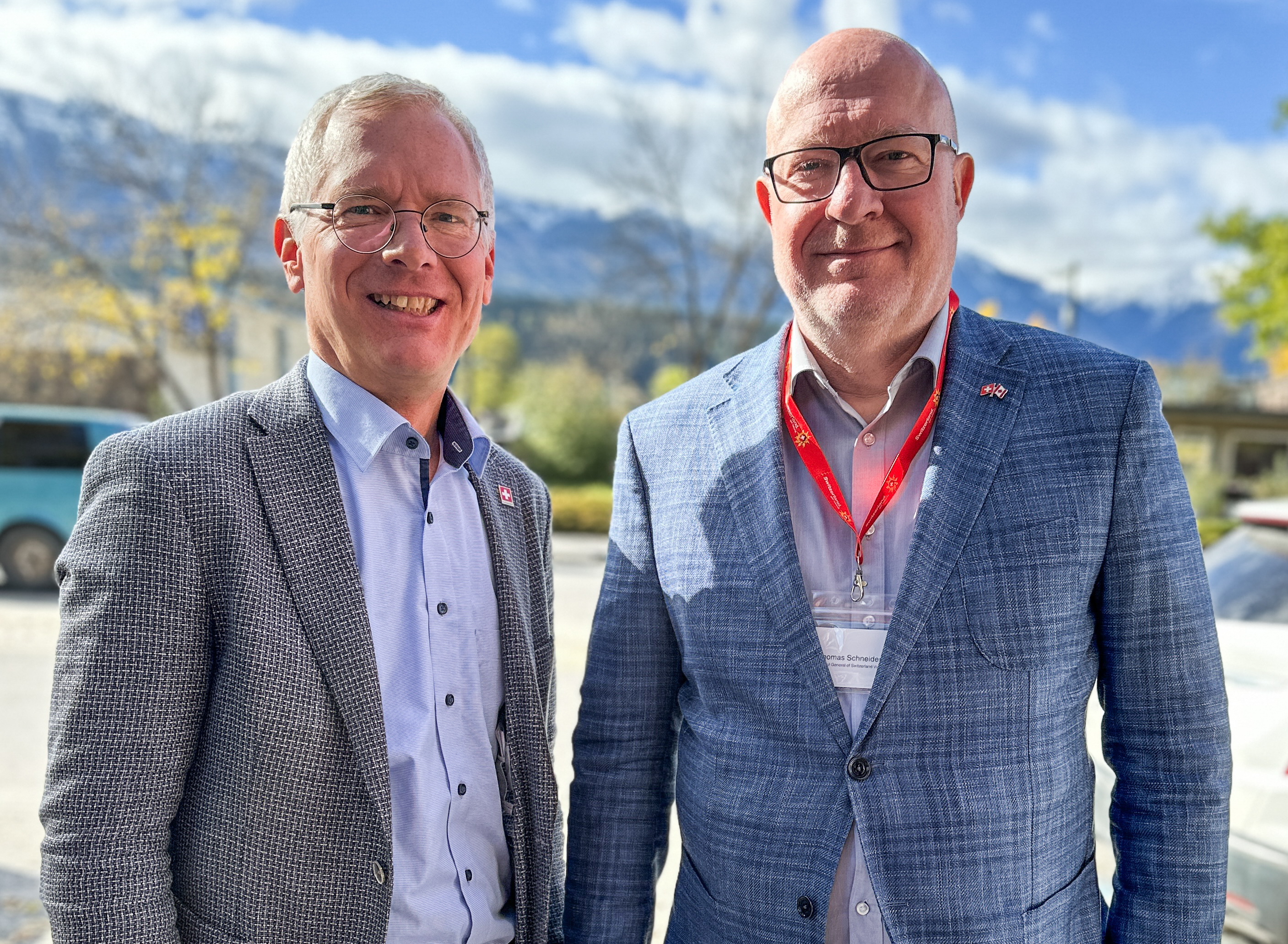 Olaf Kjelsen und Thomas Schneider