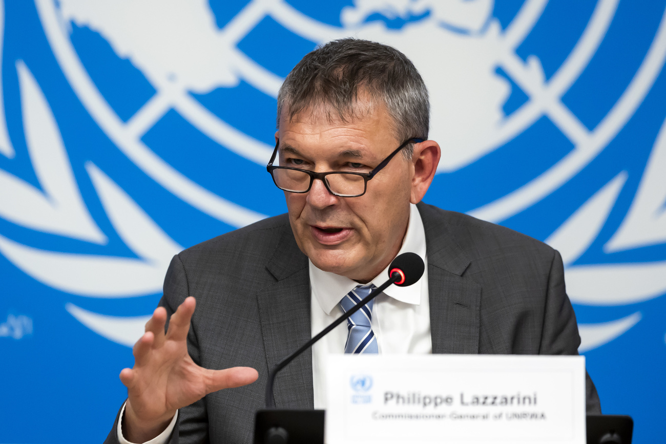 Philippe Lazzarini, direttore Unrwa.