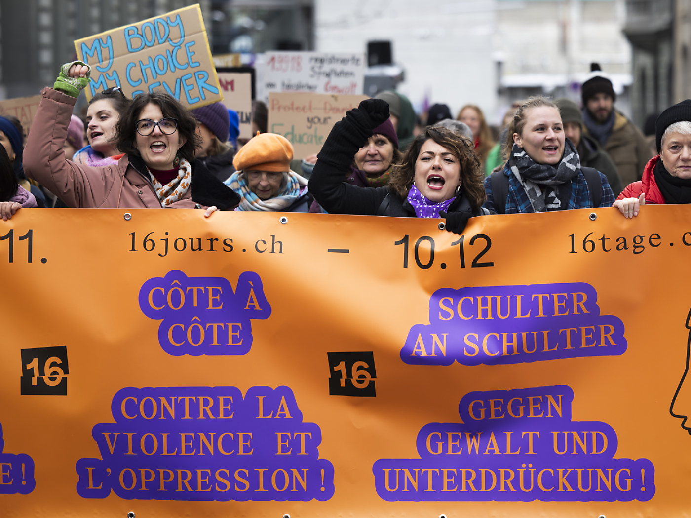 The 16 days against violence against women come to an end