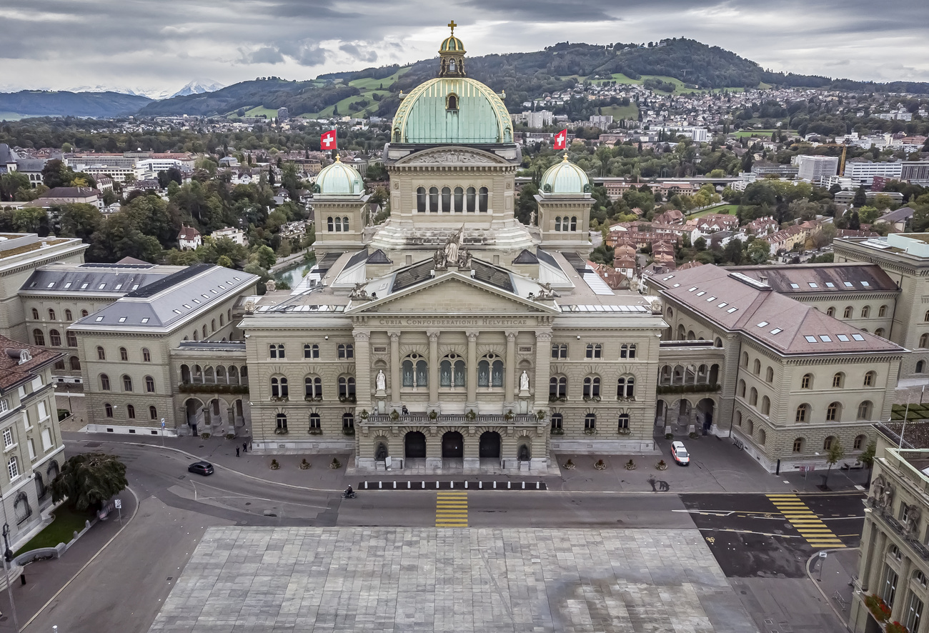 Bild vom Bundeshaus frontal