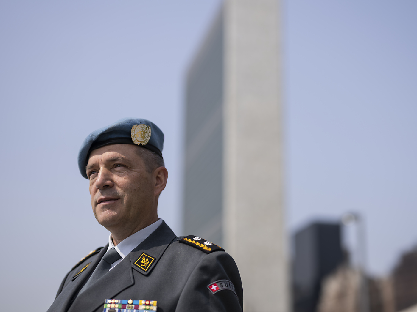 Divisional Officer Patrick Gauchat now also responsible for Golan Heights