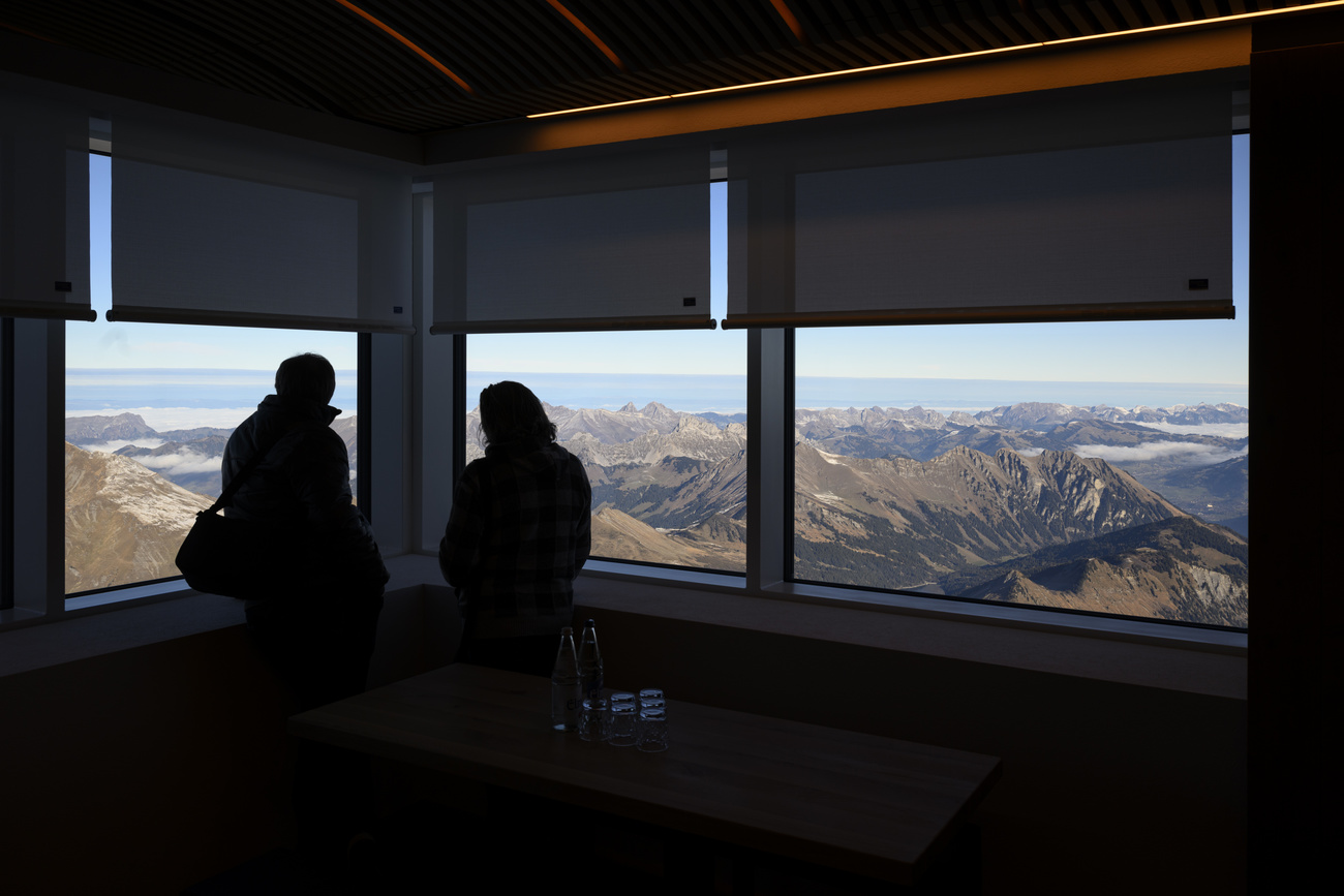 vista su montagne