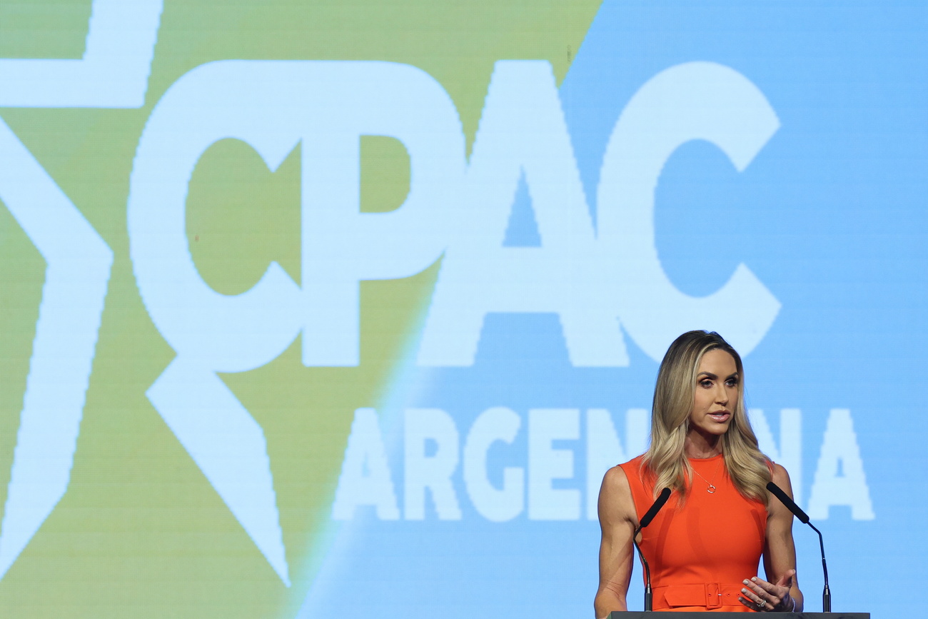 También Lara Trump estuvo presente en la CPAC en Buenos Aires.