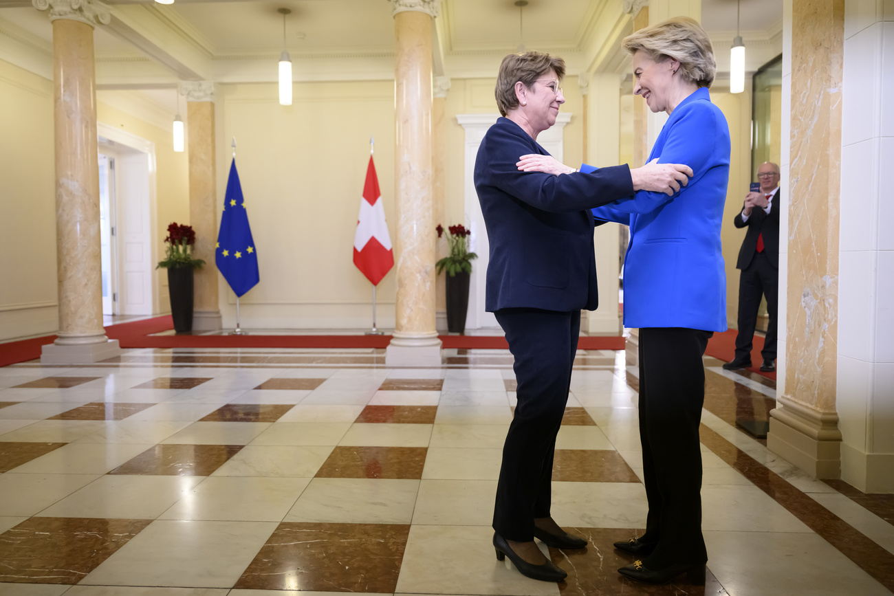 Viola Amherd et Ursula von der Leyen