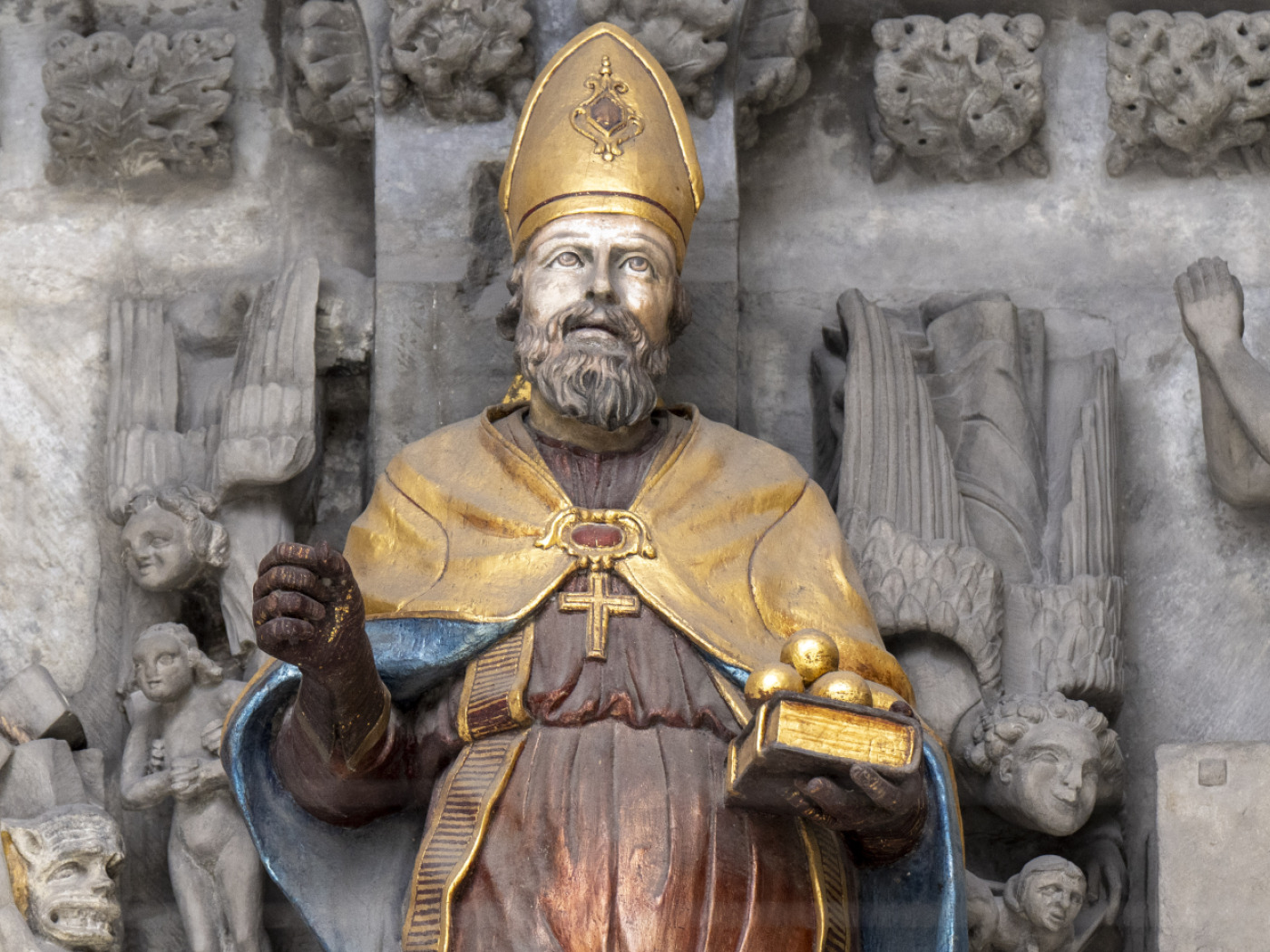 Il santo patrono di Friburgo.
