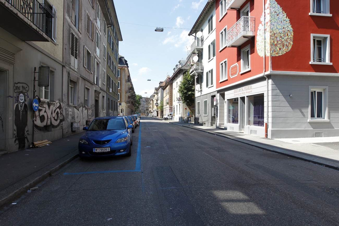 The Weststrasse now.