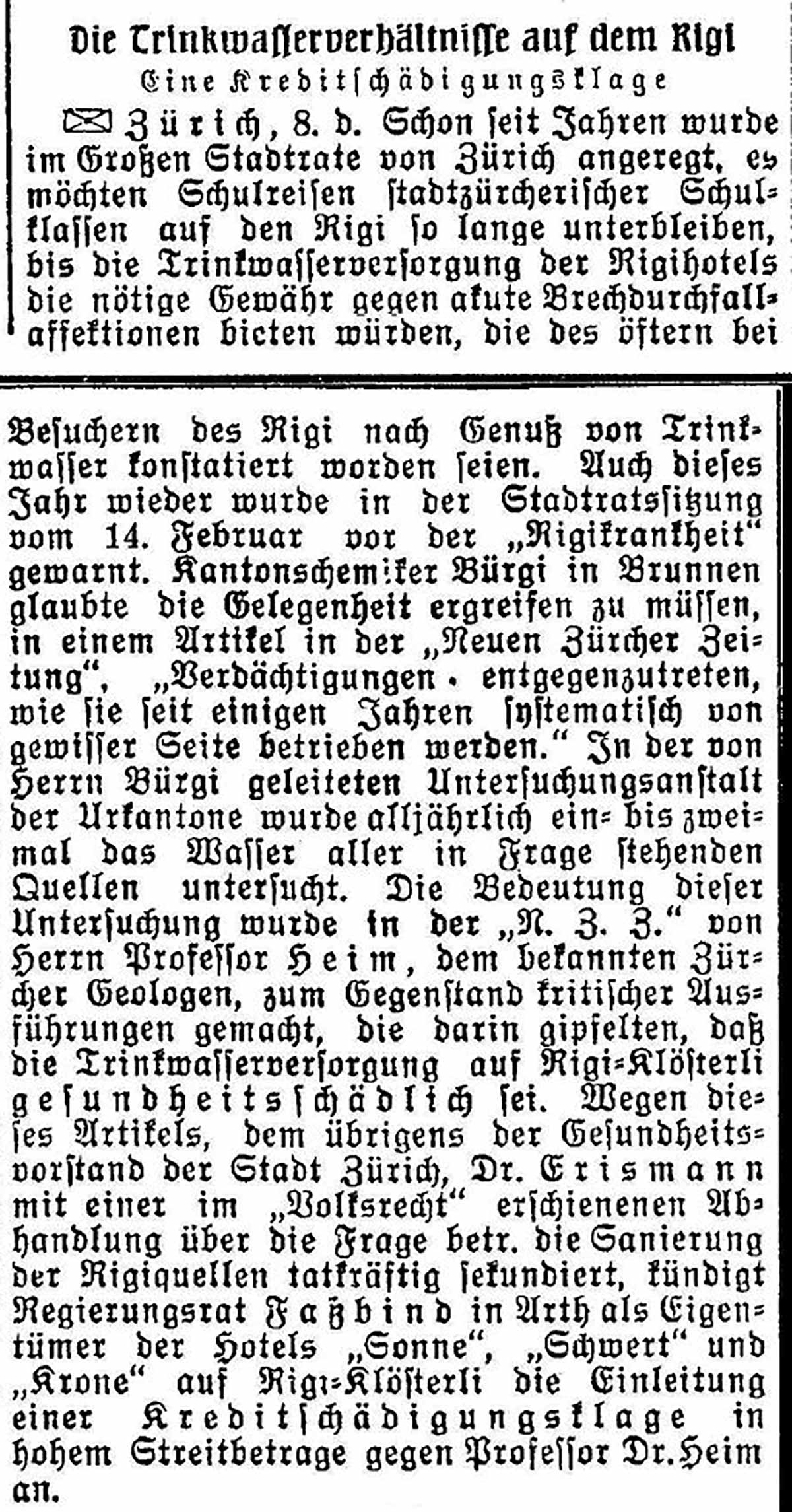 old newspaper article