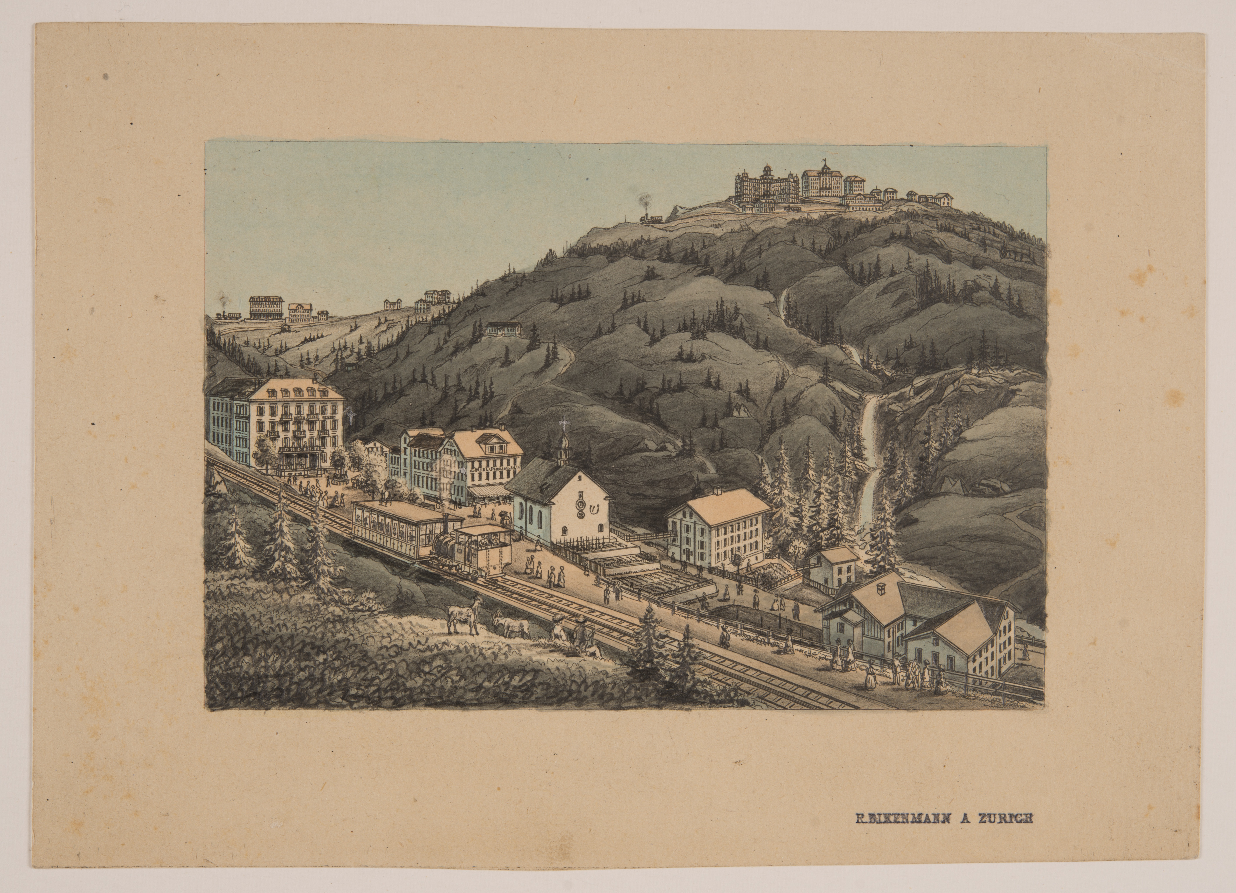 old hotel advertisement