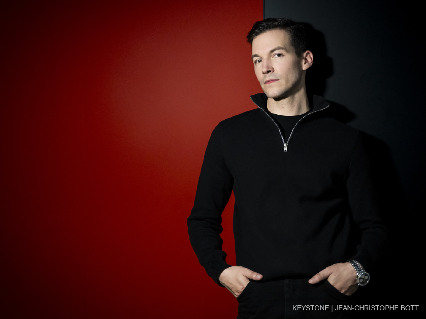 Swiss designer Kevin Germanier dresses ESC presenter