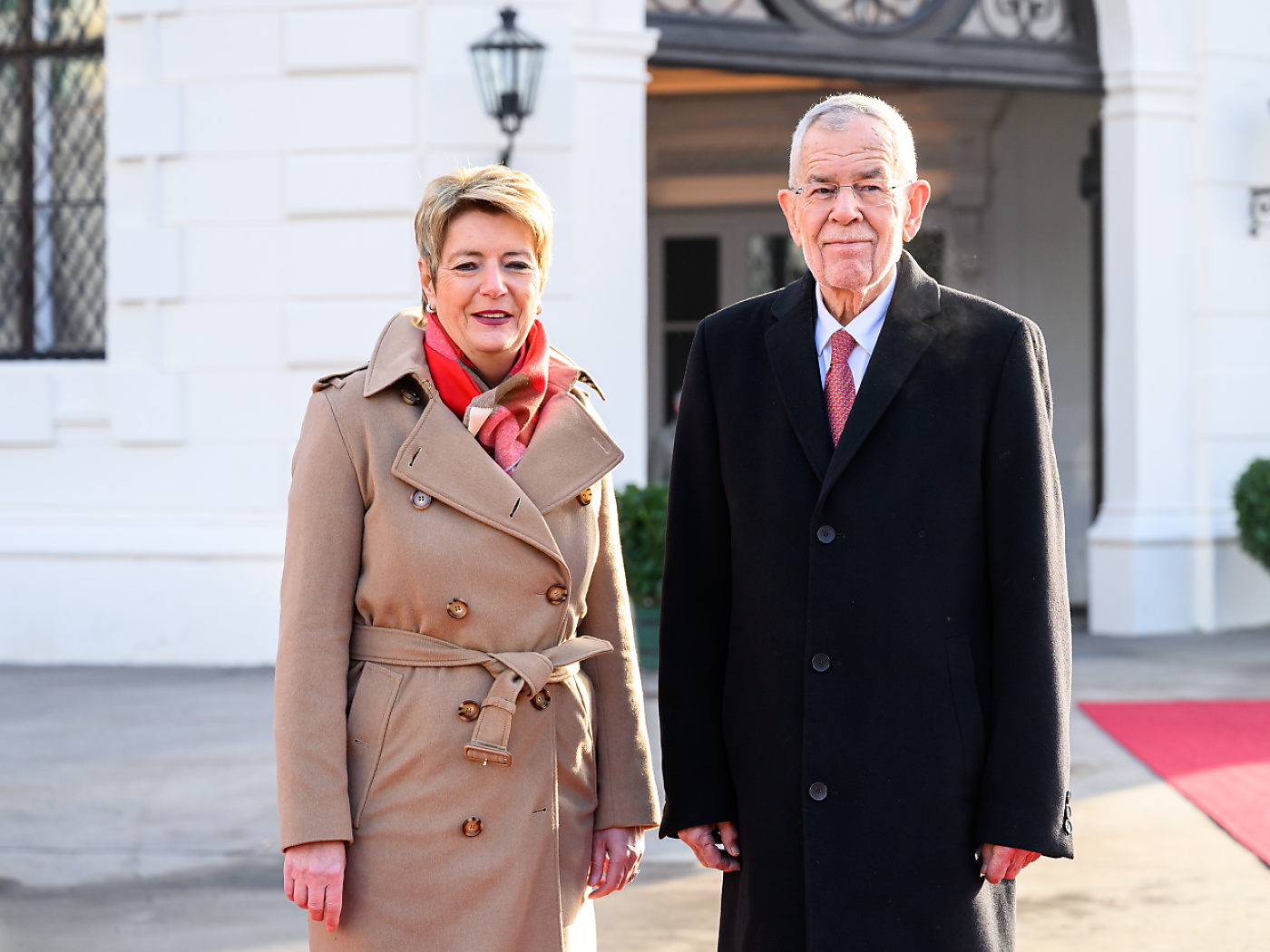 Первый официальный визит Карин Келлер-Саттер