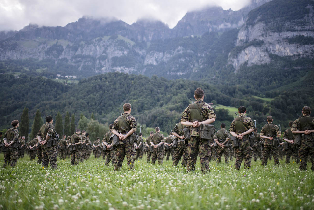 Soldati dell'esercito elvetico