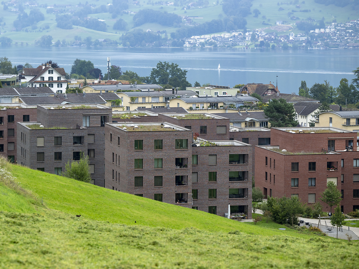 Temporary braking effect on the Swiss real estate market