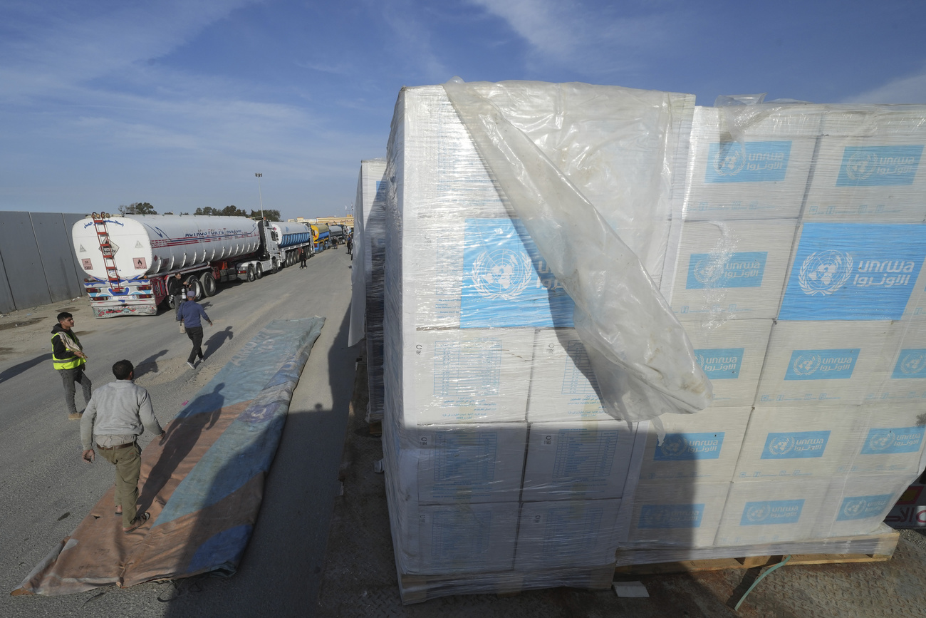 scatole UNRWA