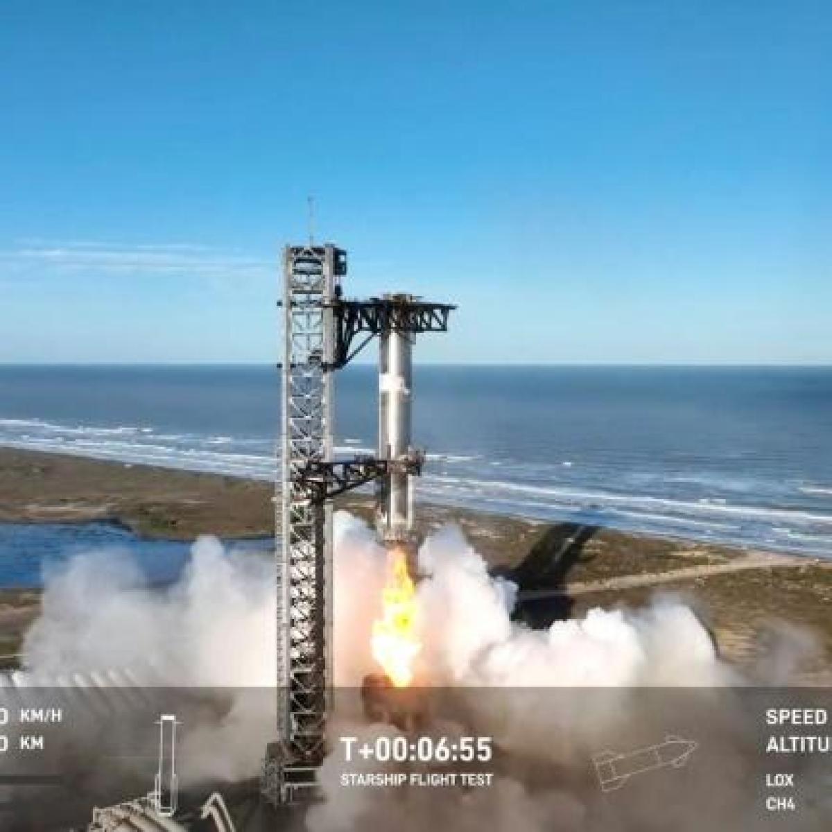 SpaceX星舰发射后爆炸美国下令停飞展开事故调查- SWI swissinfo.ch