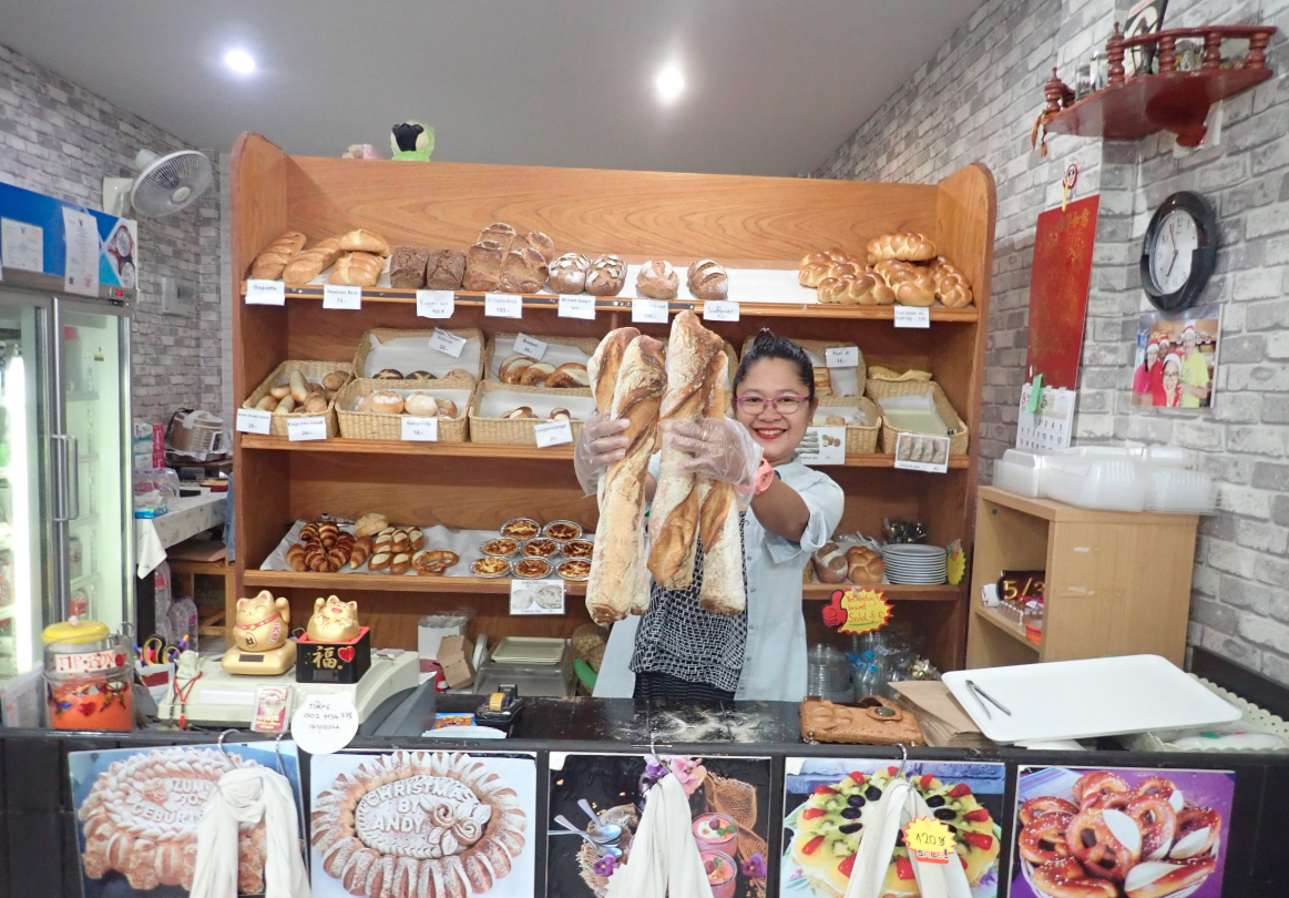 Une boulangerie en Thaïlande