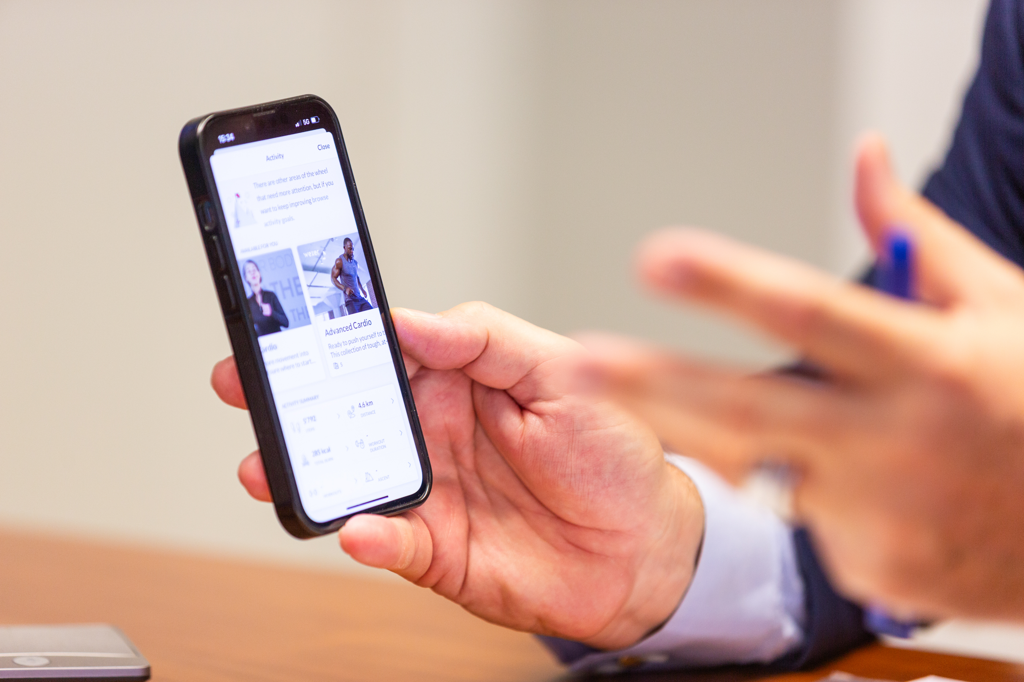 Le «score de santé» de dacadoo provient d'une combinaison de sources, notamment des données fournies par l'utilisateur et des données collectées à partir des smartphones.