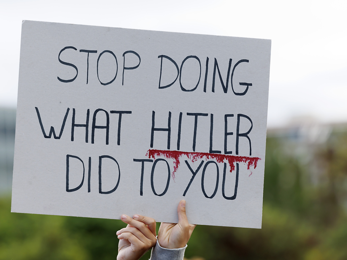 GE: over 2000 people at pro-Palestine march