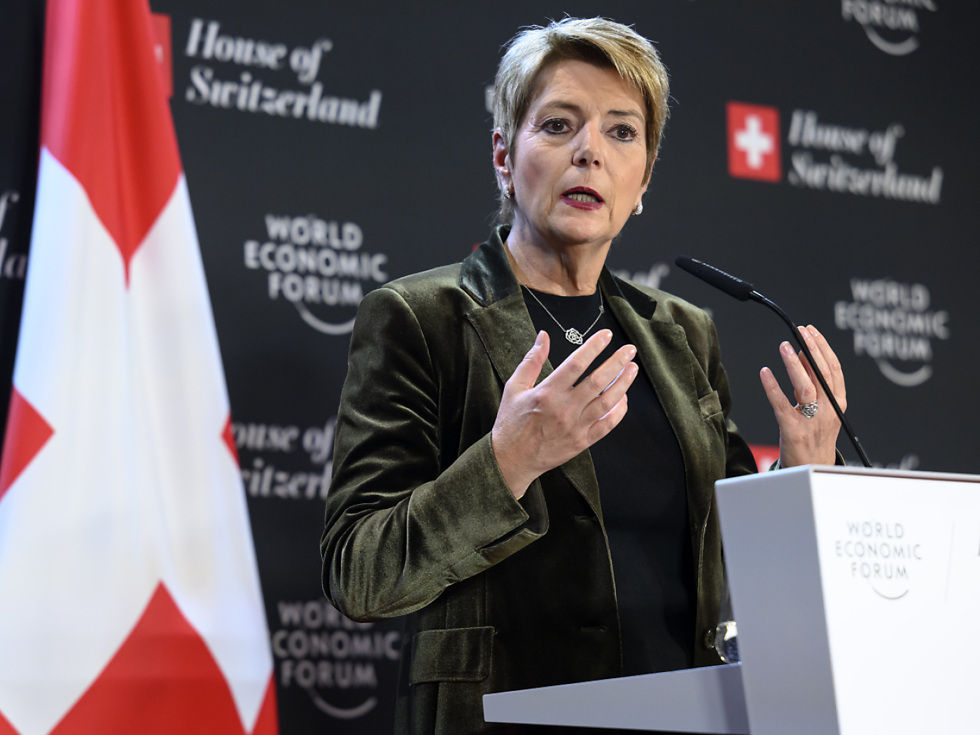 Swiss president downplays controversial comments on Vance speech