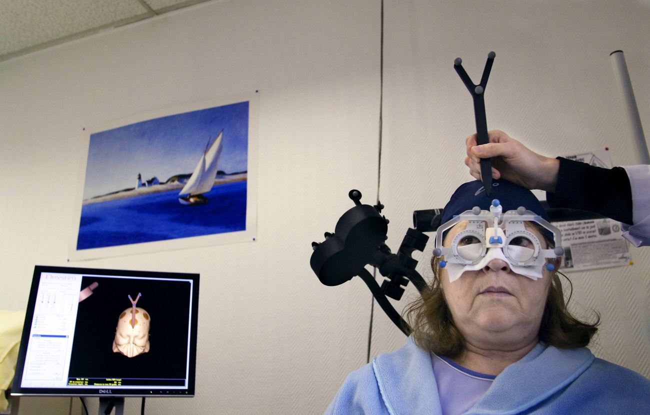 Transcranial magnetic stimulation was invented in 1985 and involves a racket-like device that emits a magnetic field being placed close to the patient’s head.