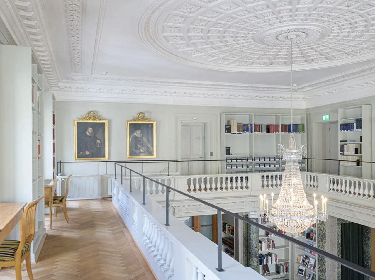 Hallersaal, upper floor