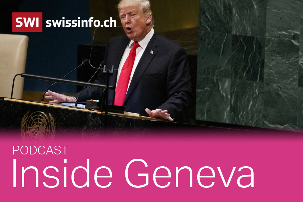 Photo of Donald Trump at UN