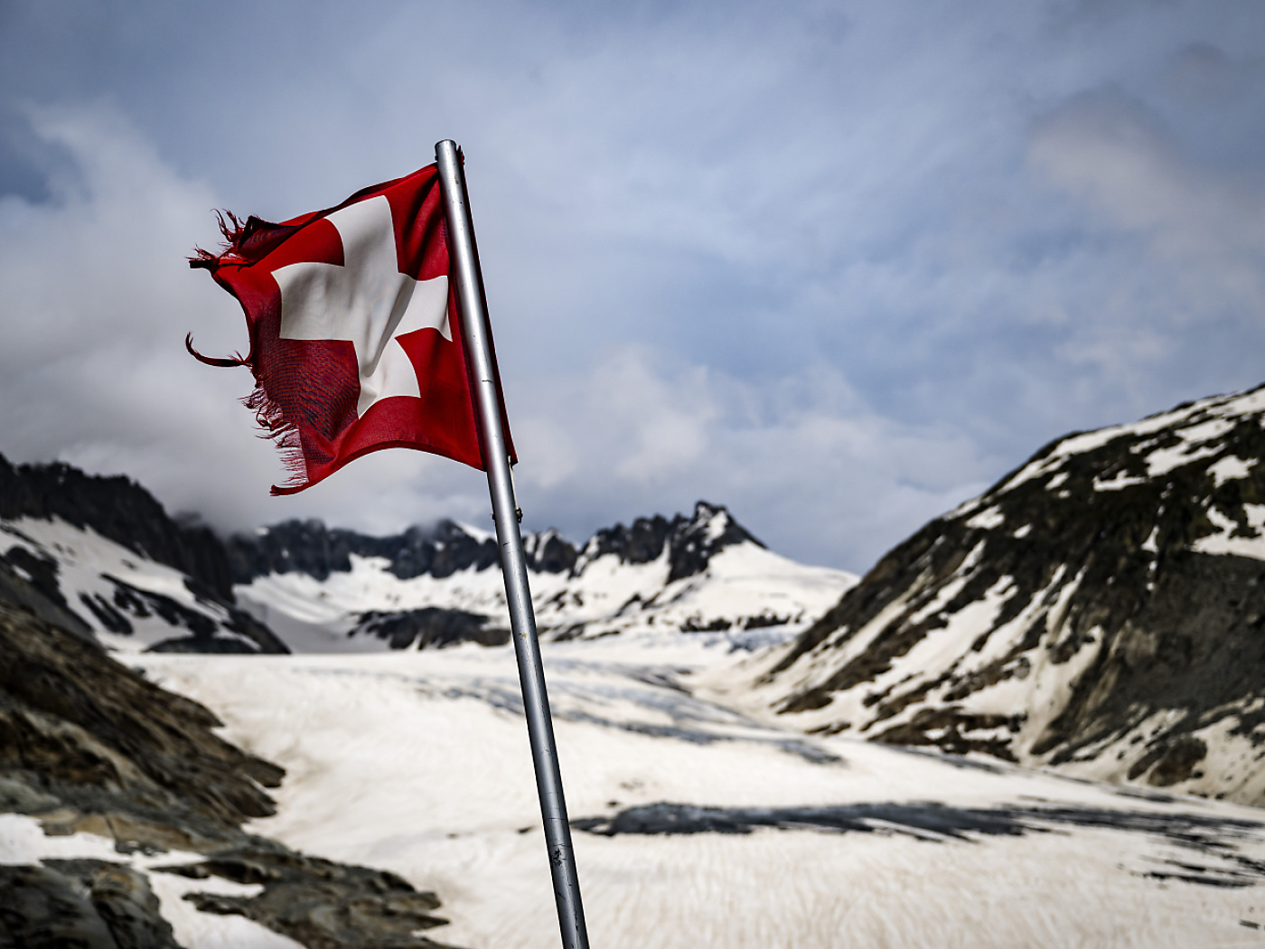 There are still 1,400 glaciers in Switzerland.