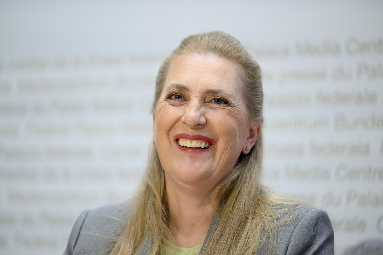 La direttrice della Segreteria di Stato dell'economia (SECO), Helene Budliger Artieda.